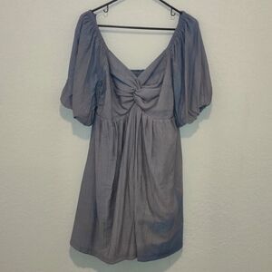 NWT Merci Dress size Medium, Tye Dye Color Light Blue